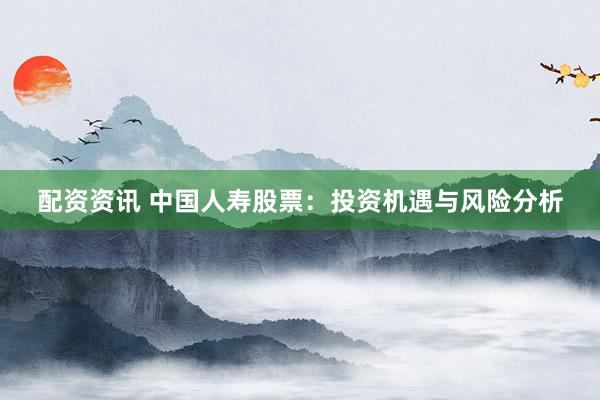 配资资讯 中国人寿股票：投资机遇与风险分析